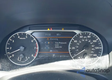 2022 Nissan Altima Sv Fwd z USA, uszkodzony, nr VIN 1N4BL4DV7NN325015